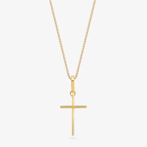 Pingente Cruz em Ouro Amarelo 18k