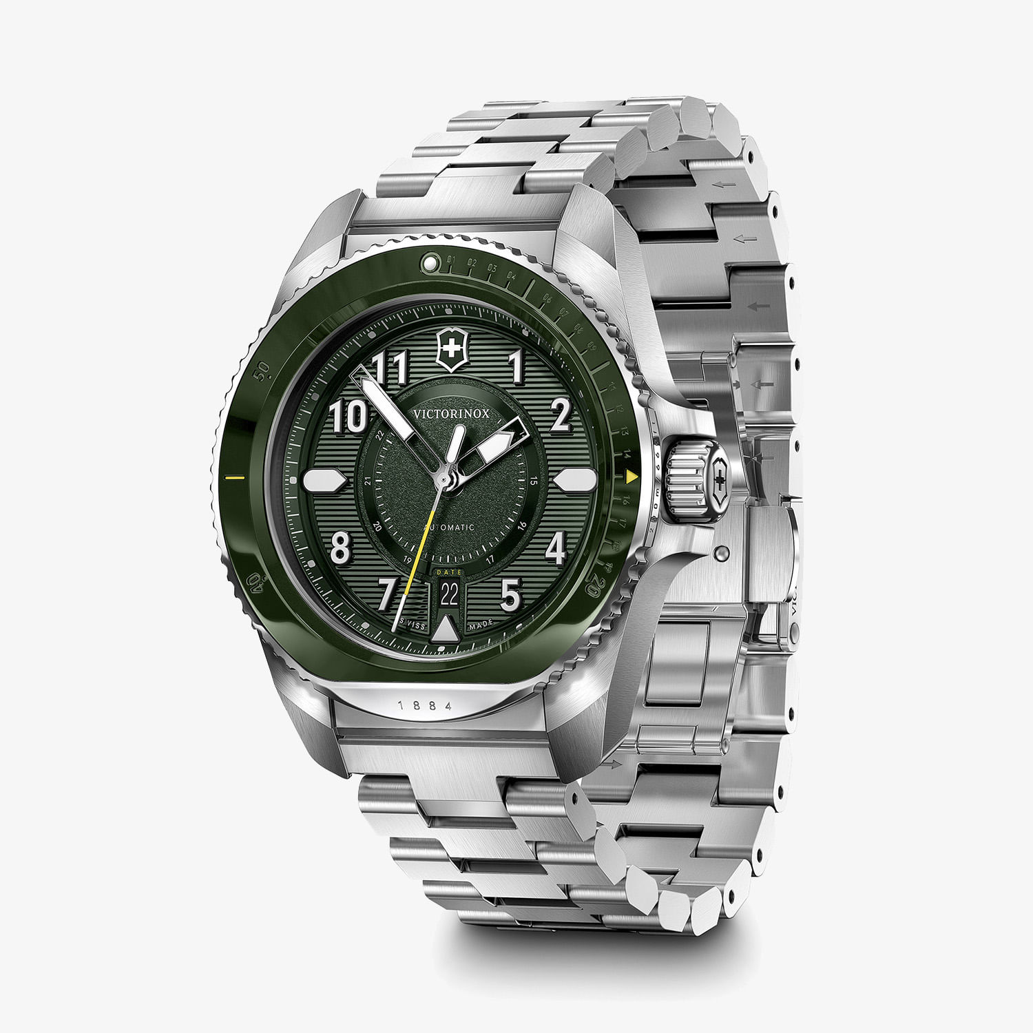Relógio Victorinox Journey 1884 Automático com Mostrador Verde