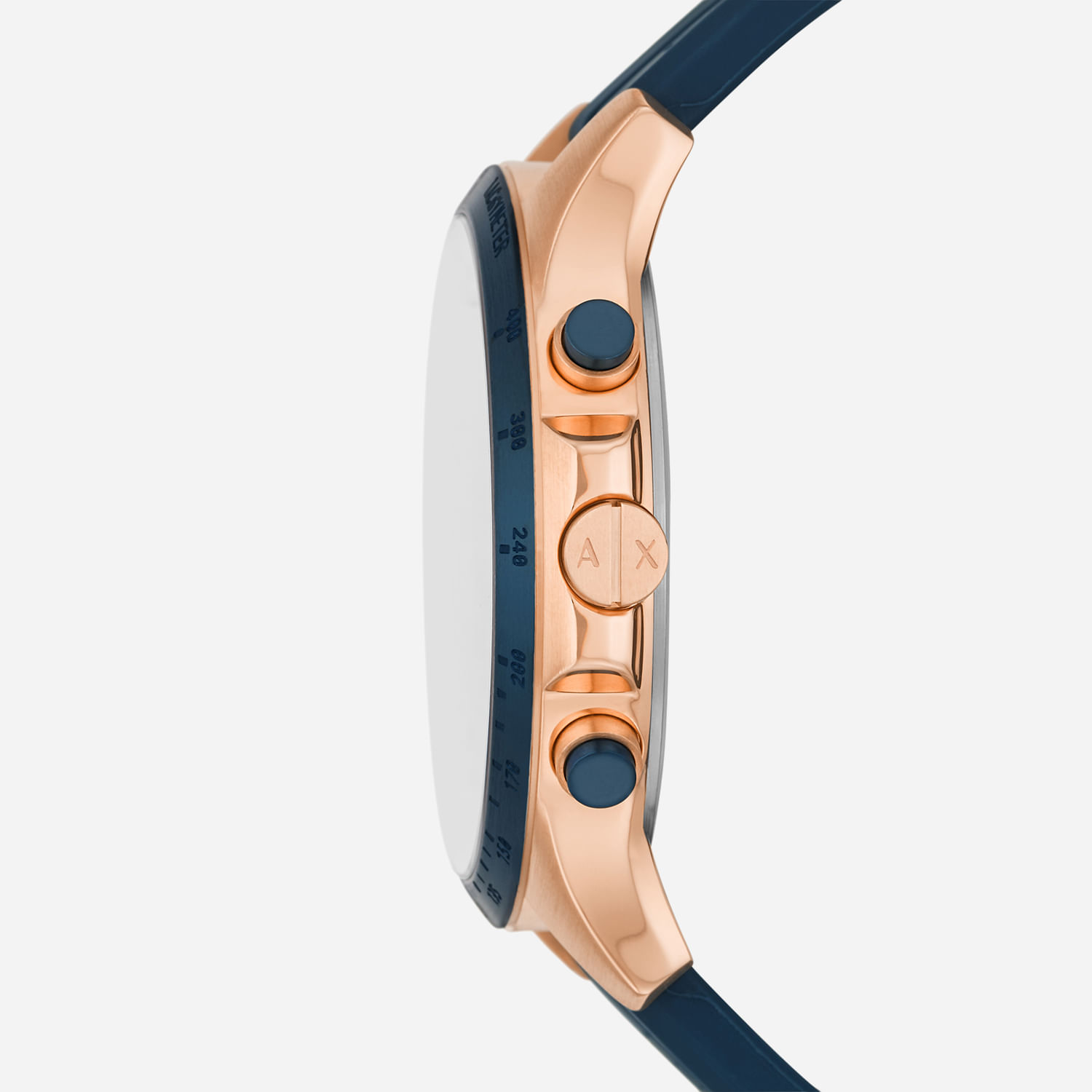 Relógio Armani Exchange Masculino com Pulseira de Silicone e Caixa