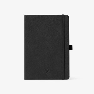 Caderno Médio Pautado Preto