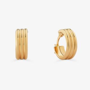 Brinco Argola em Ouro Amarelo 18k - 15mm