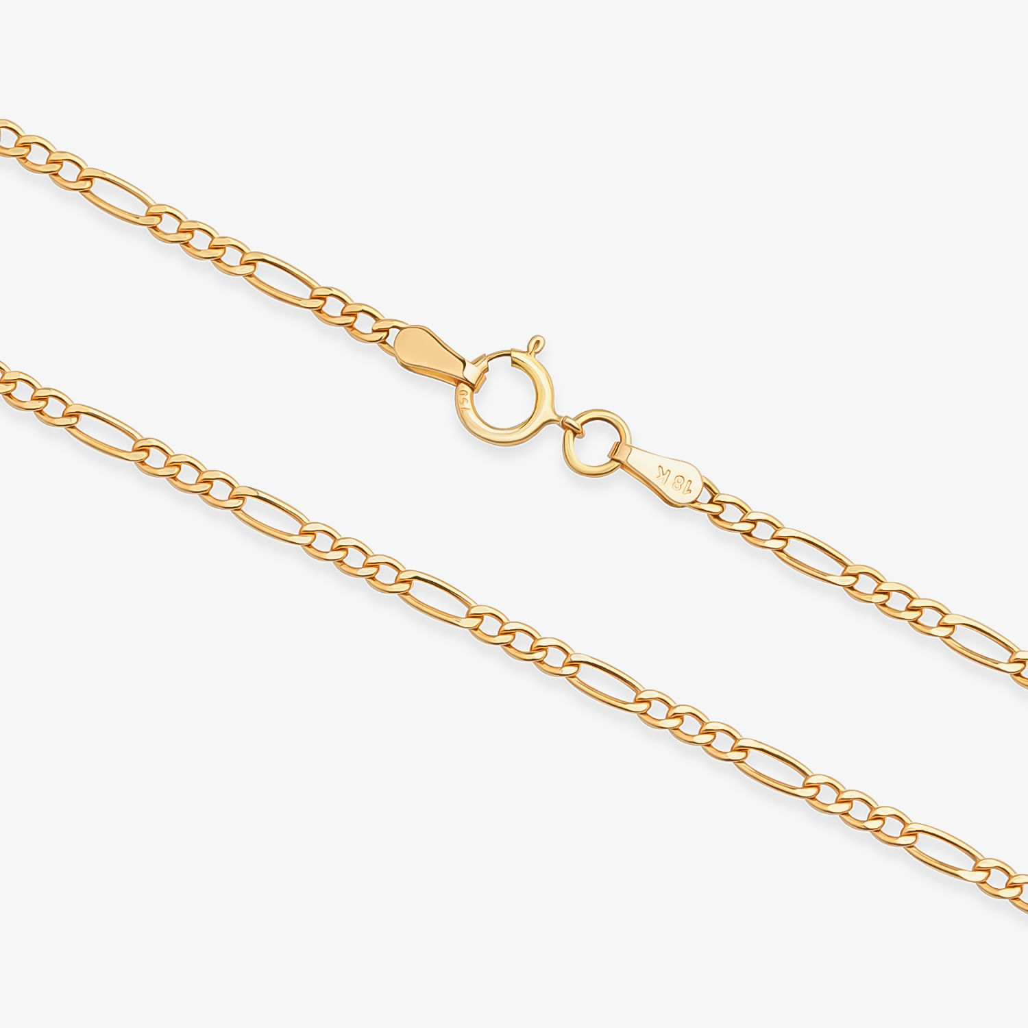 Corrente Malha Groumet em Ouro Amarelo 18k - 60cm