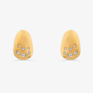 Brinco Midi em Prata 925 com Banho de Ouro Amarelo 18k