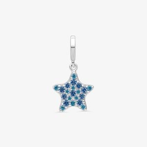 Charm Estrela Cravejada em Prata 925