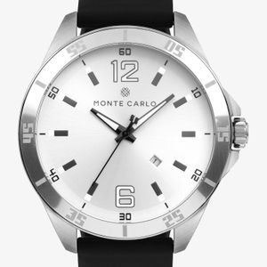 Relógio Monte Carlo Masculino com Pulseira de Silicone
