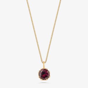 Pingente com Rodolita em Ouro Amarelo 18k