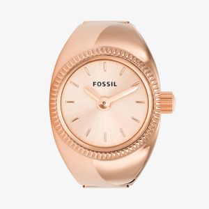 Relógio de Dedo Fossil em Aço Rosé ES5247