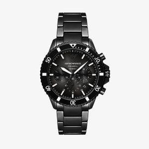 Relógio Emporio Armani Diver em Cerâmica Preta AR70010B1