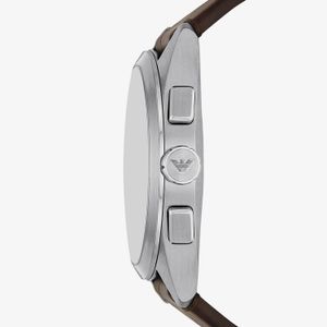 Relógio Emporio Armani com Pulseira de Couro Marrom AR11482B1