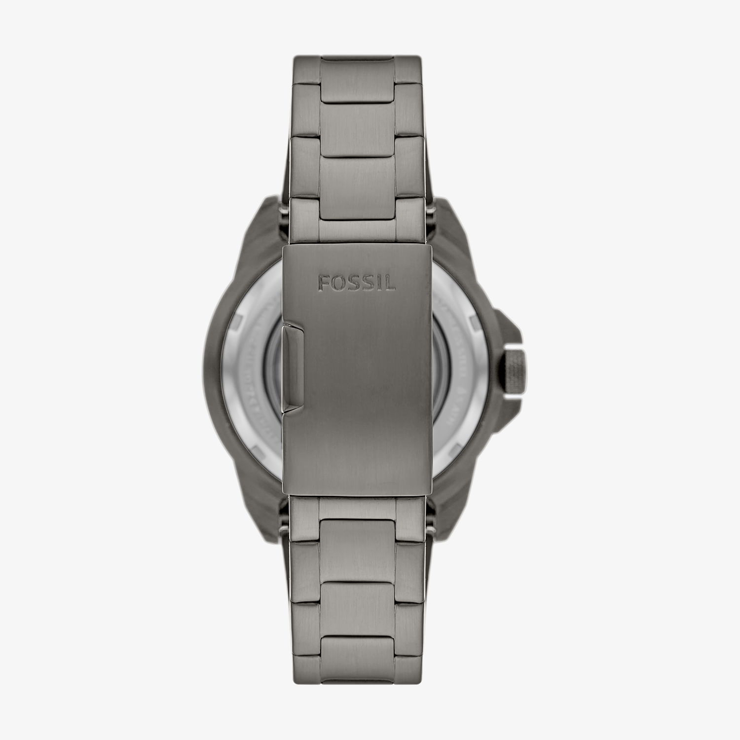 Relógio Fossil Bronson Automático Masculino em Aço Grafite ME3218
