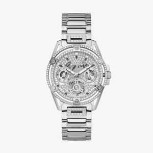 RELÓGIO GUESS FEMININO EM AÇO PRATEADO