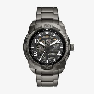 Relógio Fossil Bronson Automático Masculino em Aço Grafite ME3255/1FI