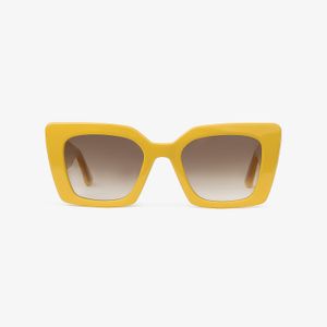 Óculos de Sol Cat Eye Amarelo