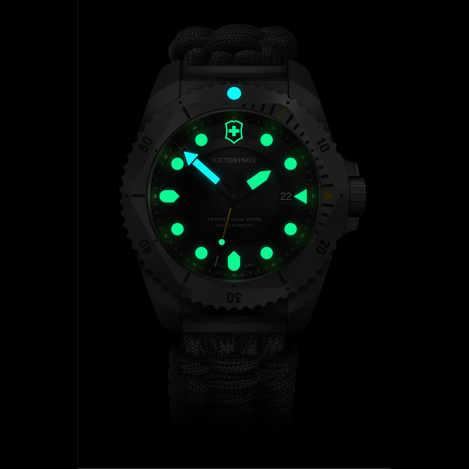 Relógio Victorinox Masculino DIVE PRO com pulseira adicional
