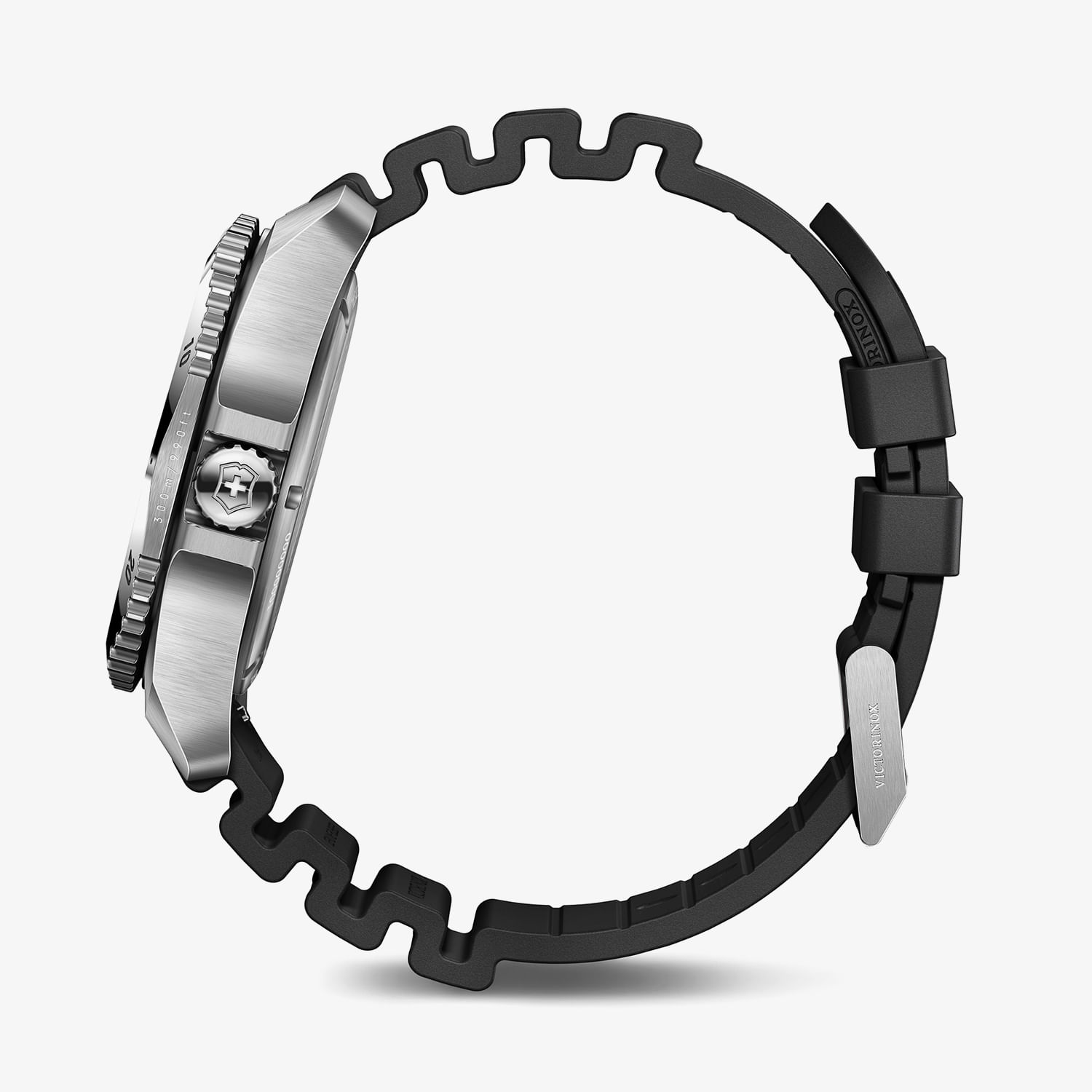 Relógio Victorinox Masculino em Borracha Preta DIVE PRO 241990