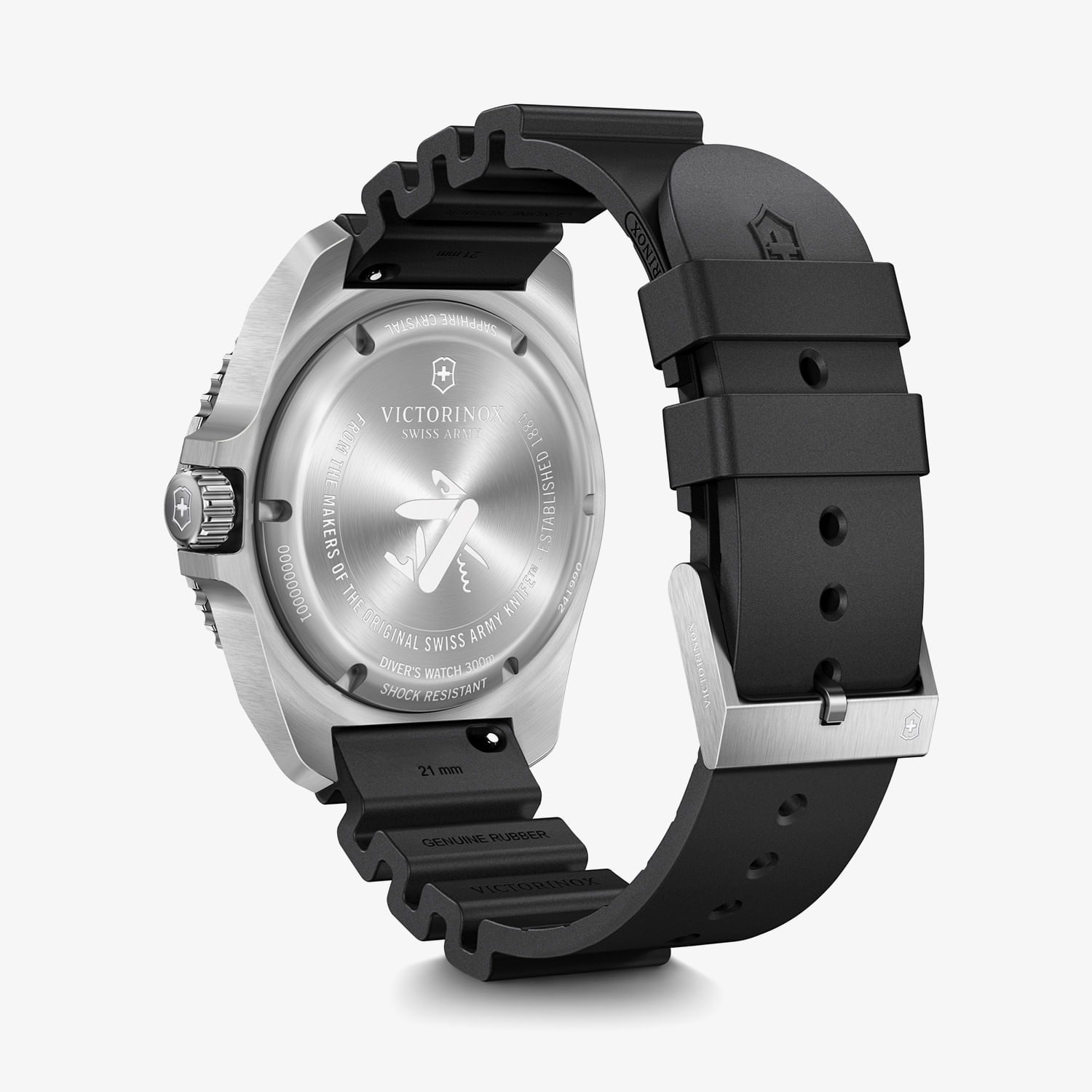 Relógio Victorinox Masculino em Borracha Preta DIVE PRO 241990