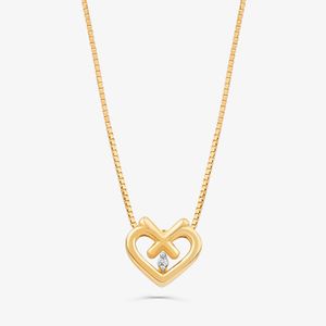 Pingente em Ouro Amarelo com Diamante