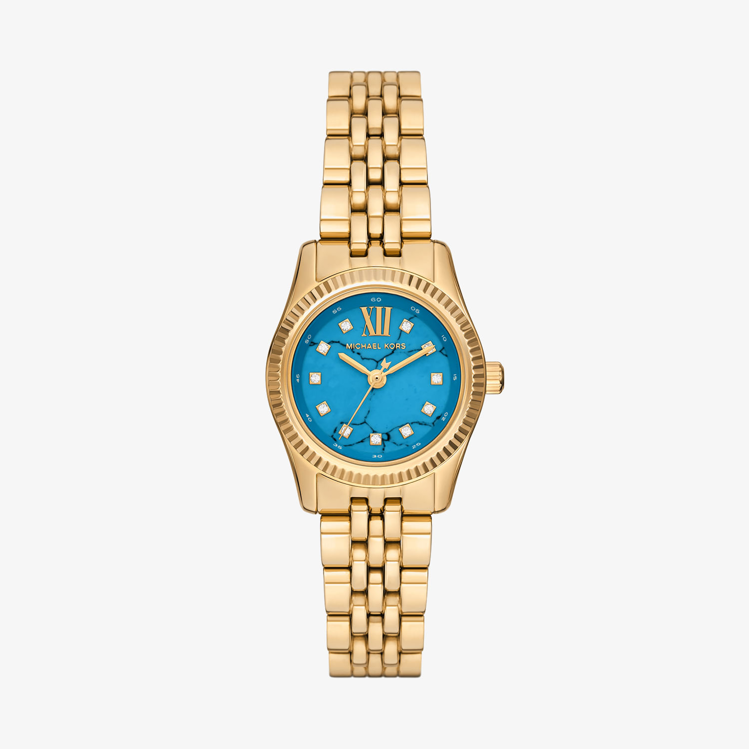 腕時計 Michael Kors LEXINGTON パヴェ ツートーン ウォッチ アンド ブレスレット ギフト