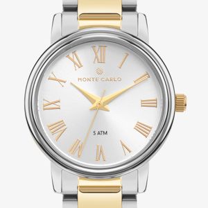 Relógio Monte Carlo Feminino Classic em Aço Bicolor