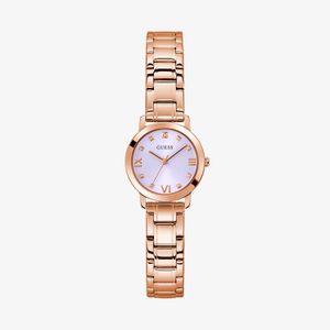 Relógio Guess Feminino em Aço Rosé e Mostrador Branco GW0532L3