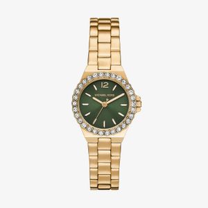 Relógio Michael Kors Lennox Feminino em Aço Dourado com Cristais MK7395