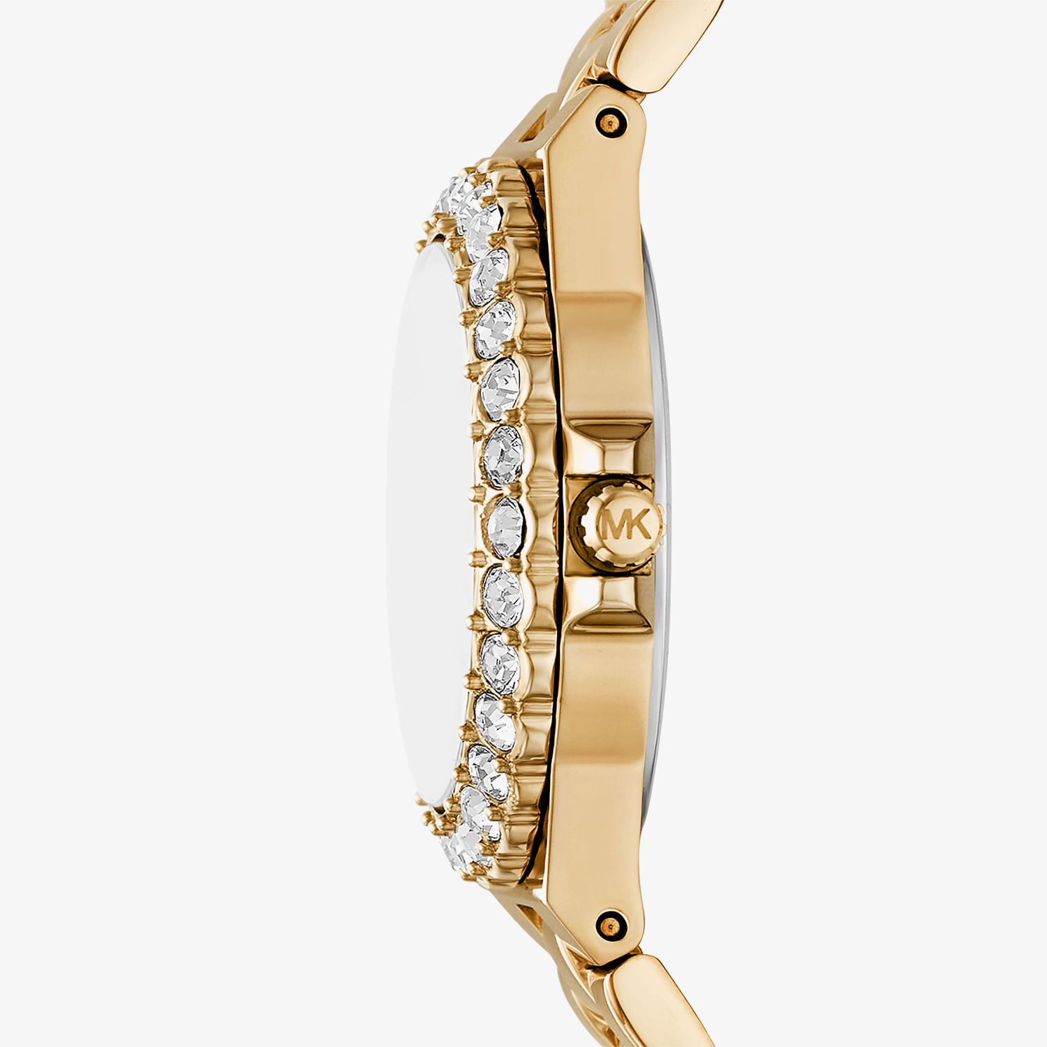 Relógio Michael Kors Lennox Feminino em Aço Dourado com Cristais