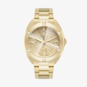 Relógio Technos Feminino Elegance Crystal em Aço Dourado 2033CU/1X