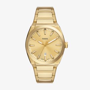 Relogio Fossil Masculino em Aço Dourado FS5965/1D