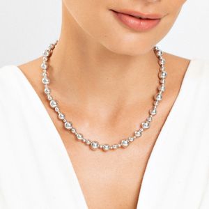 Colar Esferas Maxi em Prata 925