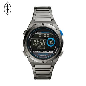 Relogio Fossil Masculino em Aço Grafite