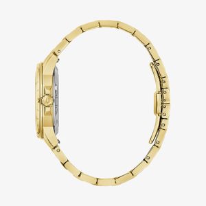 Relógio Bulova Marine Star Automático Feminino em Aço Dourado e Madrepérola com Lente de Safira