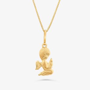 Pingente Anjo em Ouro Amarelo 18k