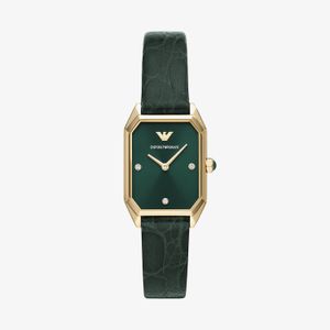 Relógio Emporio Armani Feminino em Couro Verde AR11399