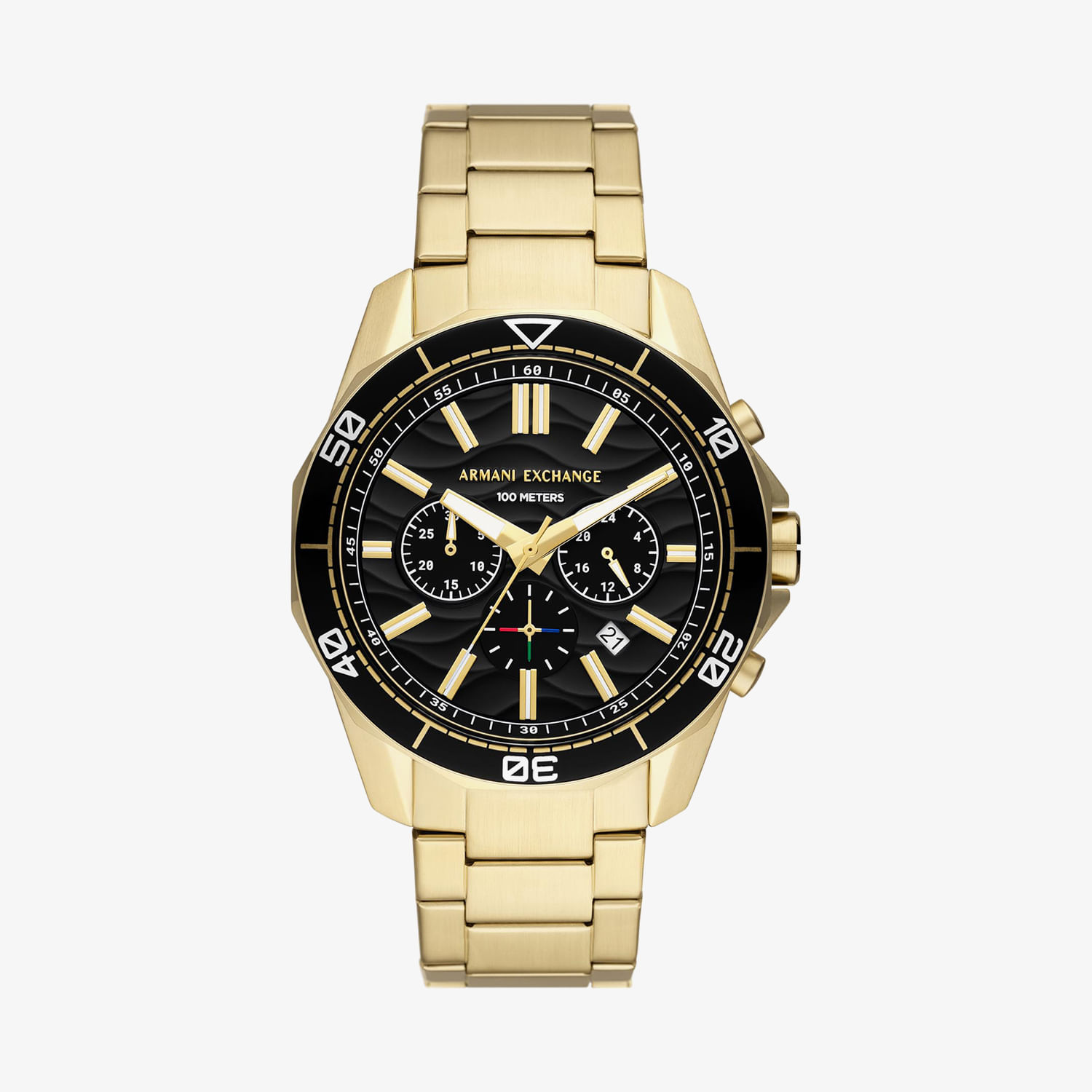 黒猫/A1358-1/A1358-2/ Relógio Armani Exchange Masculino em Aço Dourado AX1958B1 | MONTE