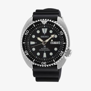 Relógio Seiko Masculino com Pulseira de Silicone Preta