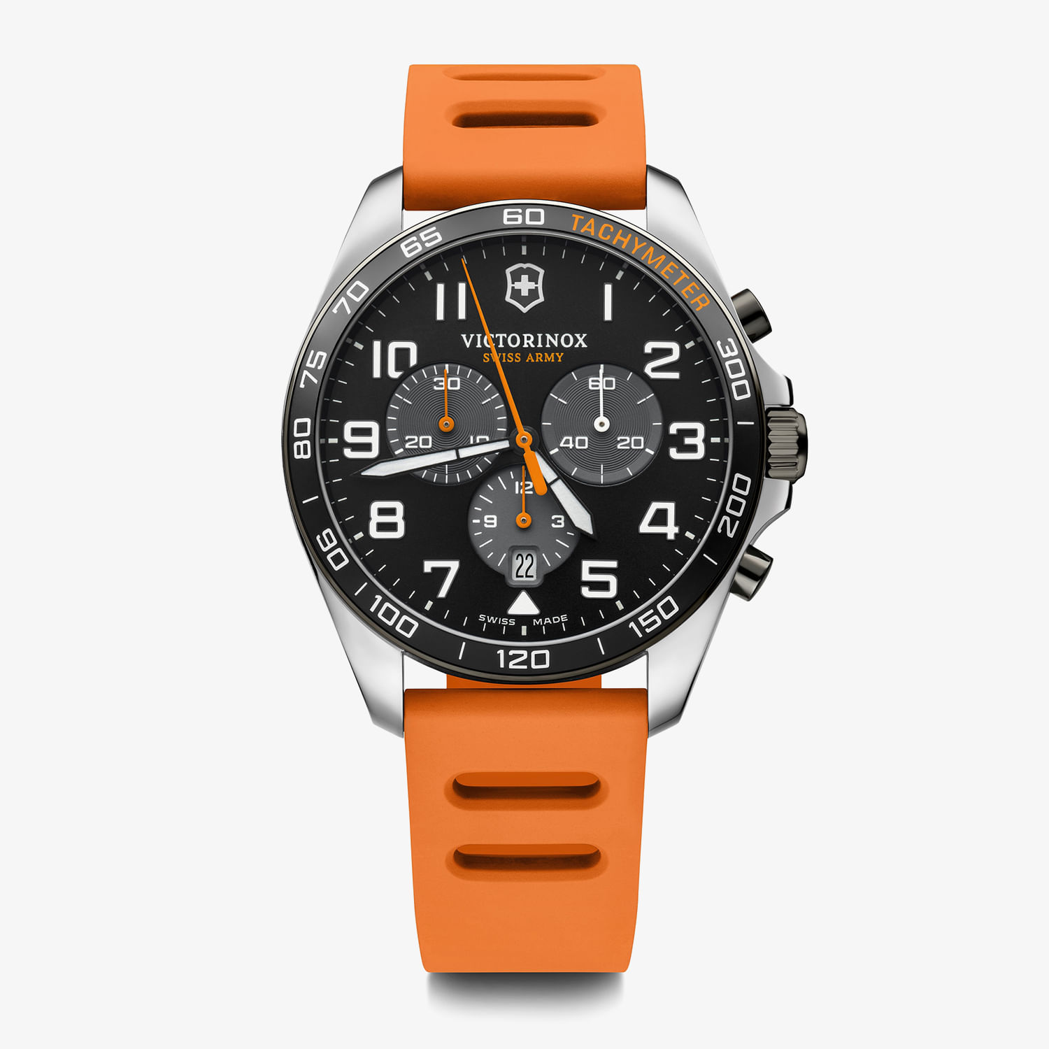 Relógio Victorinox Masculino FieldForce Sport Chrono em Silicone