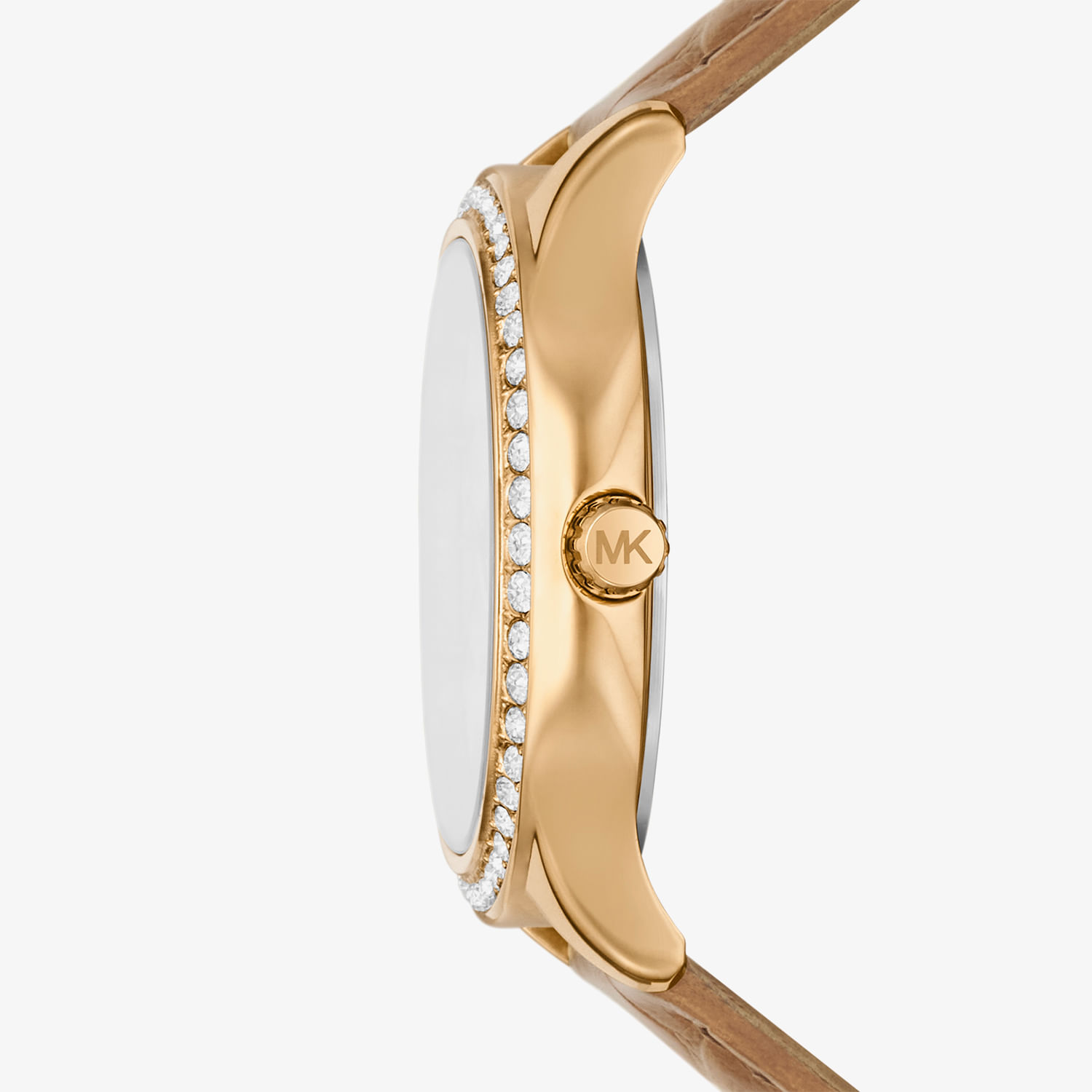 Relógio Michael Kors Feminino em Couro Caramelo MK4819/0DN | MONTE