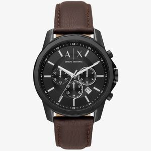 Relógio Armani Exchange Masculino em Couro Marrom AX1732B1