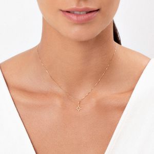 Pingente Estrela em Ouro Amarelo 18k