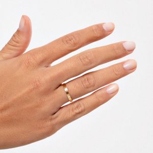 Aliança em Ouro Amarelo 18k - 2,3 mm