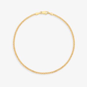 Pulseira Malha Bismarck em Ouro Amarelo 18k - 19 cm