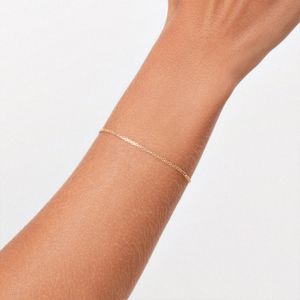 Pulseira Malha Bismarck em Ouro Amarelo 18k - 19 cm