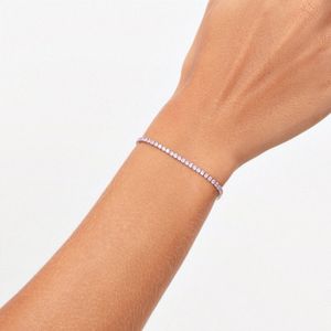 Pulseira Riviera Cravejada em Prata 925