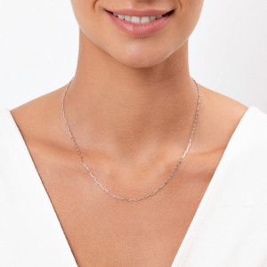 Corrente Malha Cartier em Ouro Branco 18K