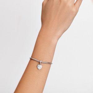 Charm Coração em Prata 925