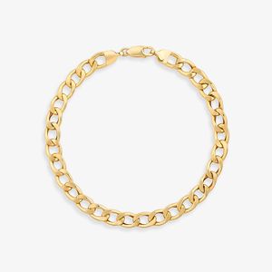 Pulseira Malha Groumet em Ouro Amarelo 18k - 21 cm