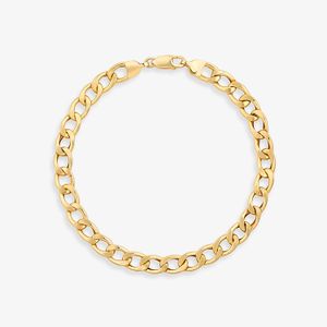 Pulseira Malha Groumet em Ouro Amarelo 18k - 21 cm