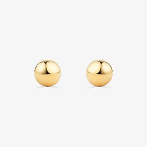 Brinco Esfera em Ouro Amarelo 18k - 5 mm
