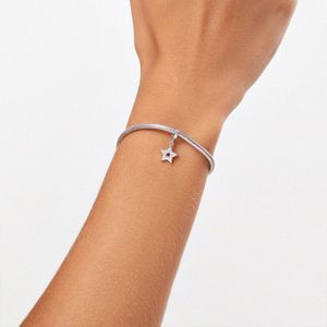 Charm Estrela Cravejado em Prata 925