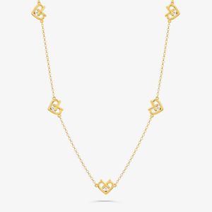 Colar em Ouro Amarelo com Diamante